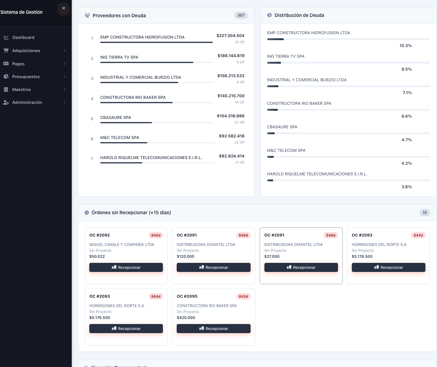 Control de saldos y abonos en tiempo real